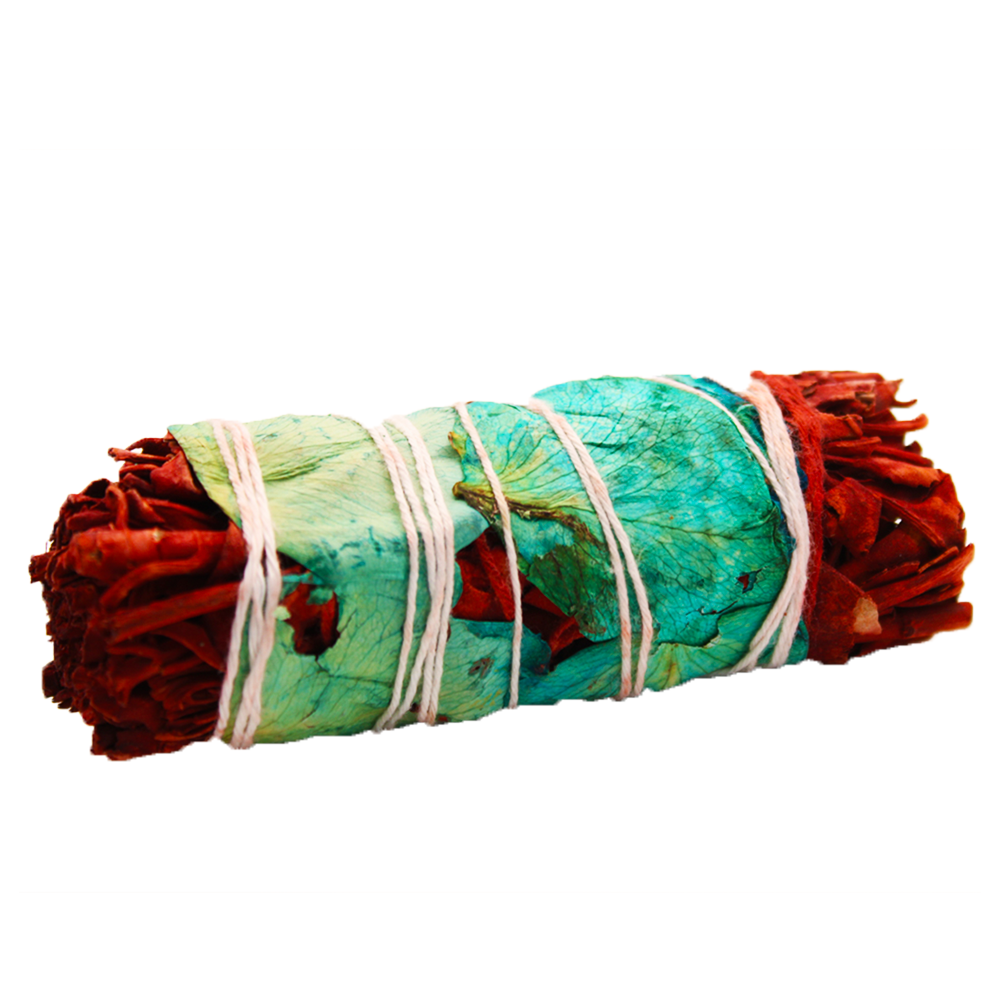 Smudge Stick - Dragons Blood Floral Sage 10cm