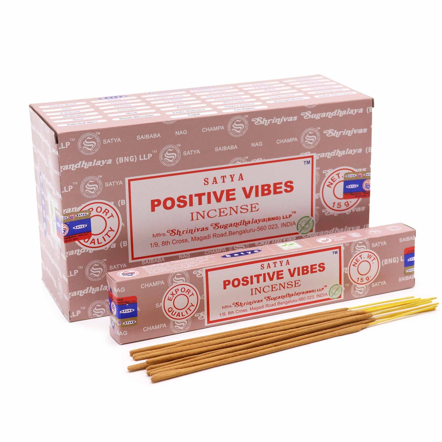 Satya Incense 15gm - Positive Vibes