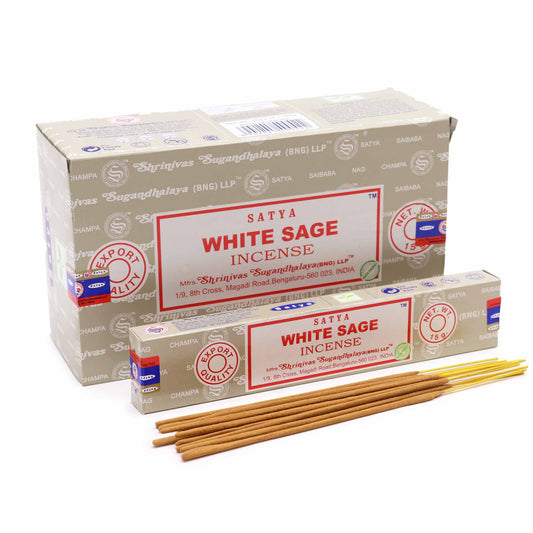 Satya Incense 15gm - White Sage